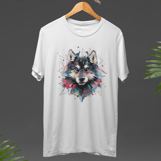 Dog Graphic T Shirt - Geo DogsT-ShirtBlack