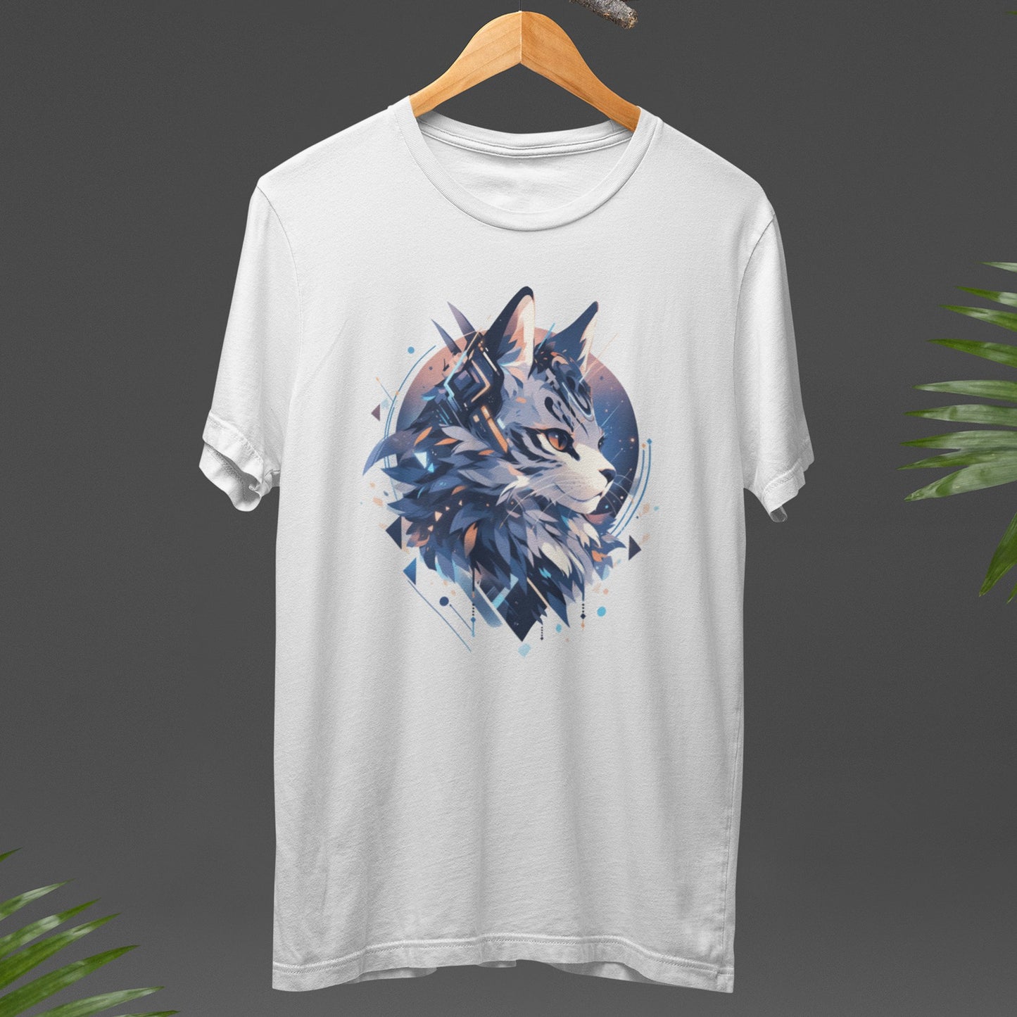Graphic T Shirt - Geo CatsT-ShirtBlack