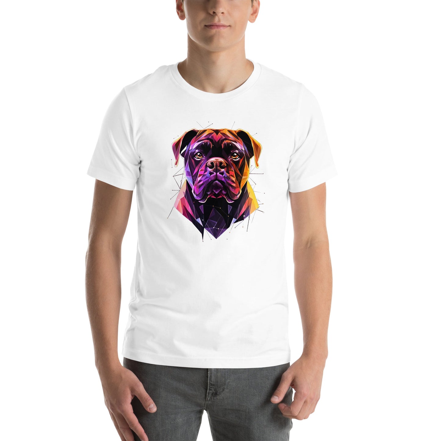 Graphic T Shirt - Geo DogsT-ShirtWhite