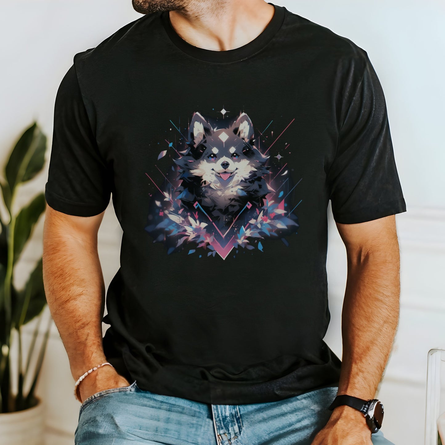 Graphic T Shirt - Geo DogsT-ShirtXS